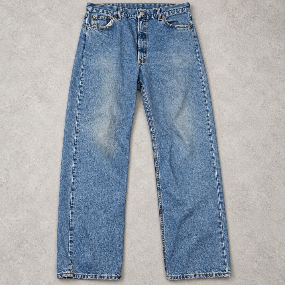 Vintage Levis 550 Orange Tab Jeans 40x36 Mens Made in USA 1997 Relaxed Taper